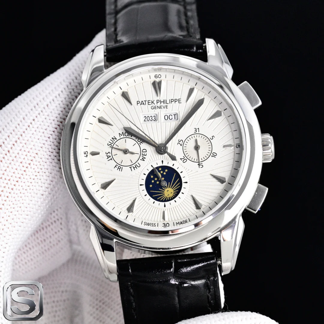 PATEK PHILIPPE Perpetual calendar wristwatch Men s mechanical wristwatch - Detail view 2