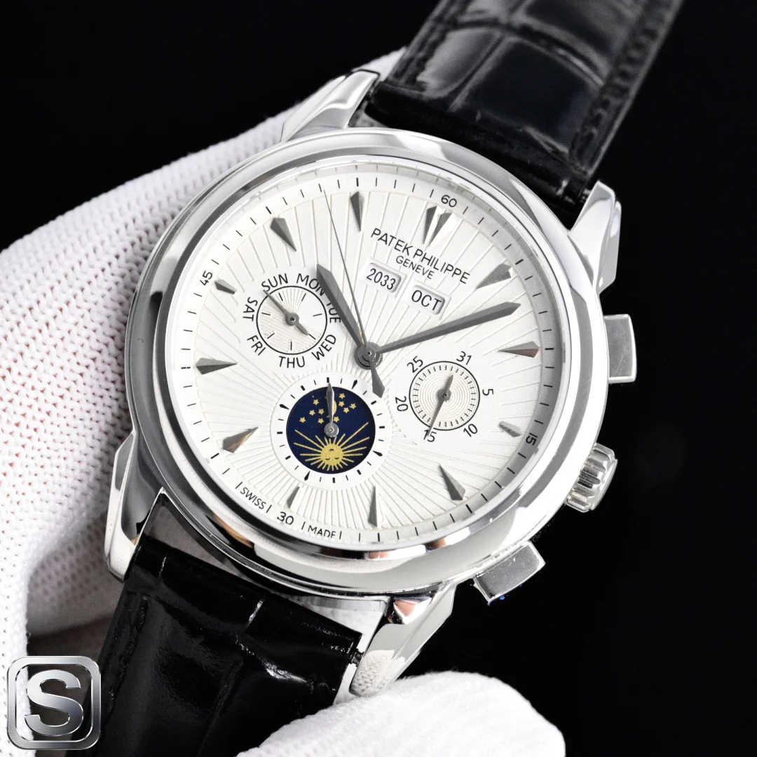 PATEK PHILIPPE Perpetual calendar wristwatch Men s mechanical wristwatch - Detail view 3