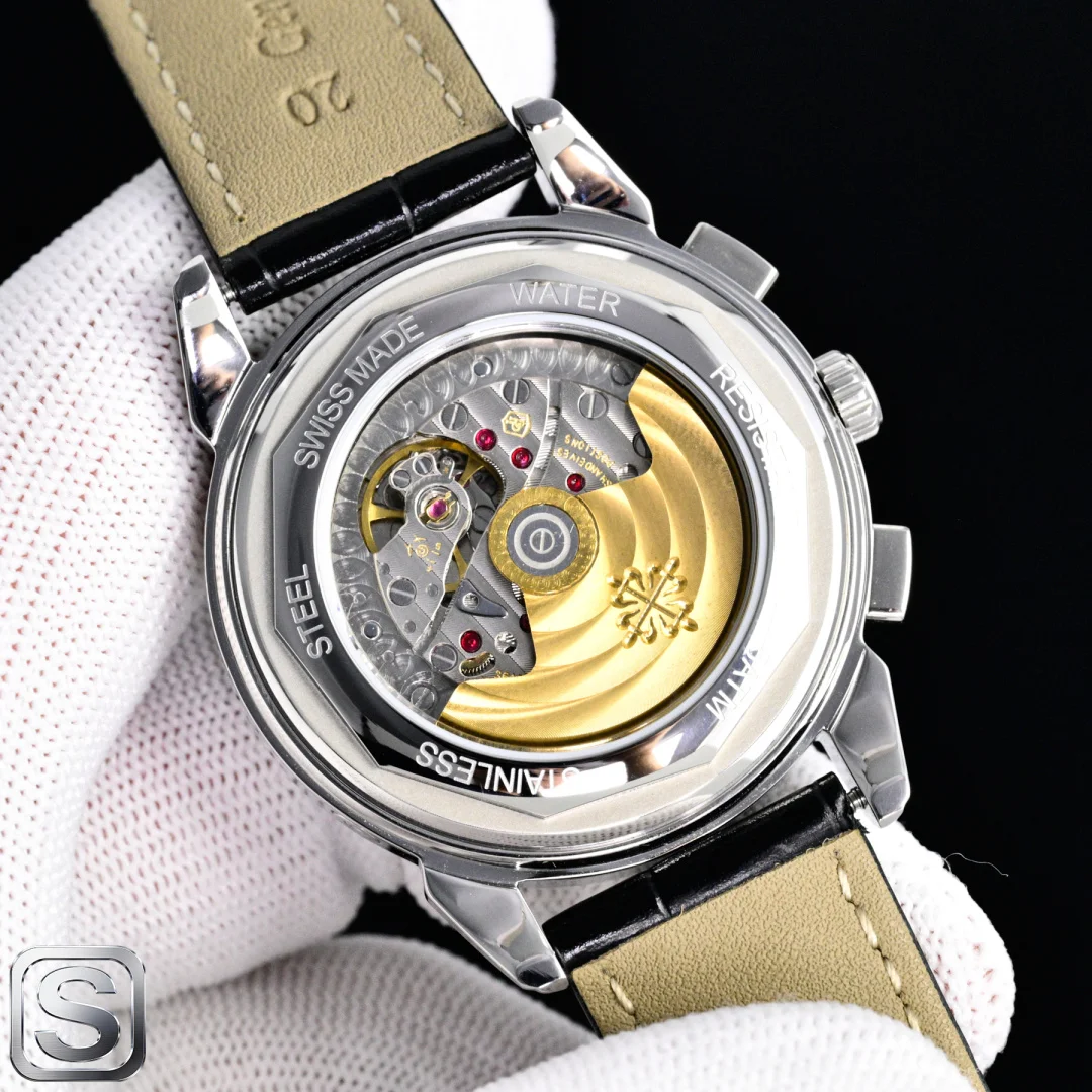 PATEK PHILIPPE Perpetual calendar wristwatch Men s mechanical wristwatch - Detail view 7