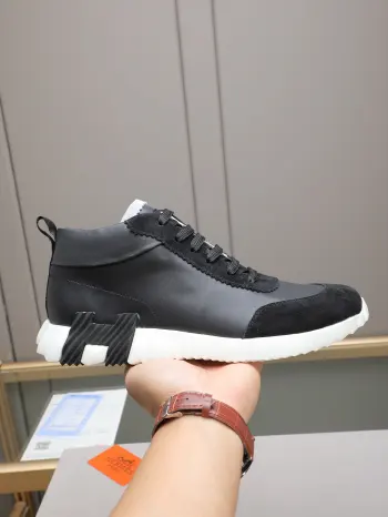 拼接原版牛皮运动鞋 男士运动鞋