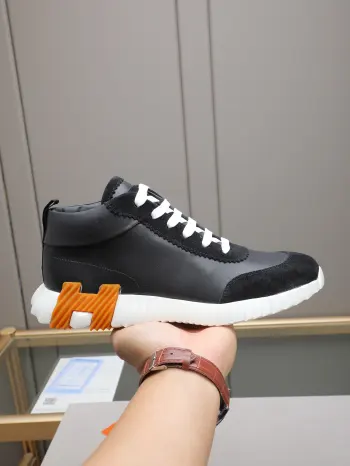拼接原版牛皮运动鞋 男士运动鞋