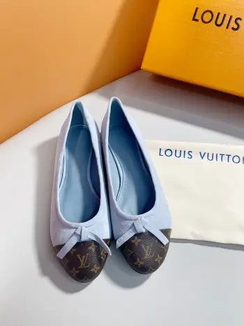 Ballet flats women s leather shoes