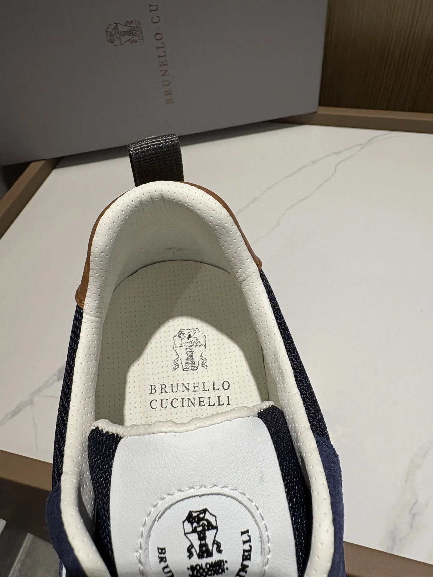 Brunello Cucinelli Lychee pattern low-top sports shoes men s sports shoes - Detail view 7