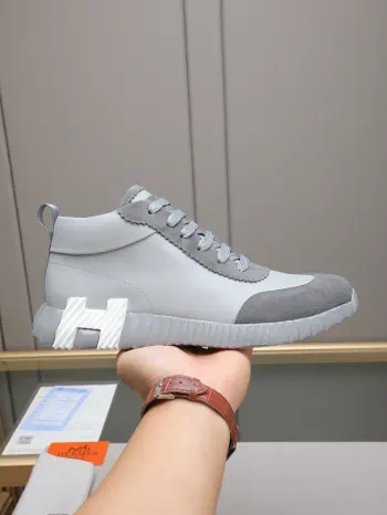 拼接原版牛皮运动鞋 男士运动鞋
