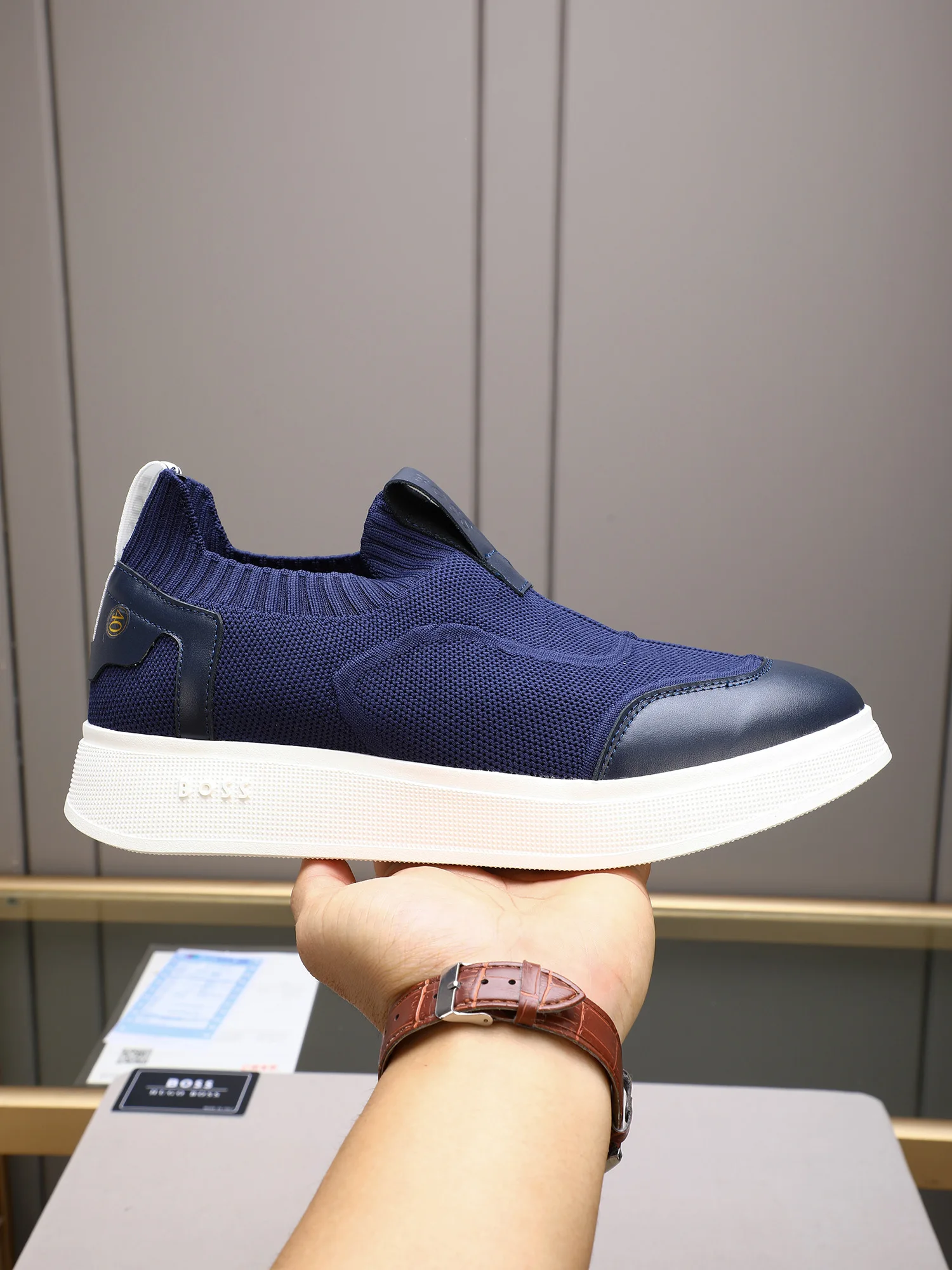Boss Slip-on casual sports shoes for men - Detail view 1