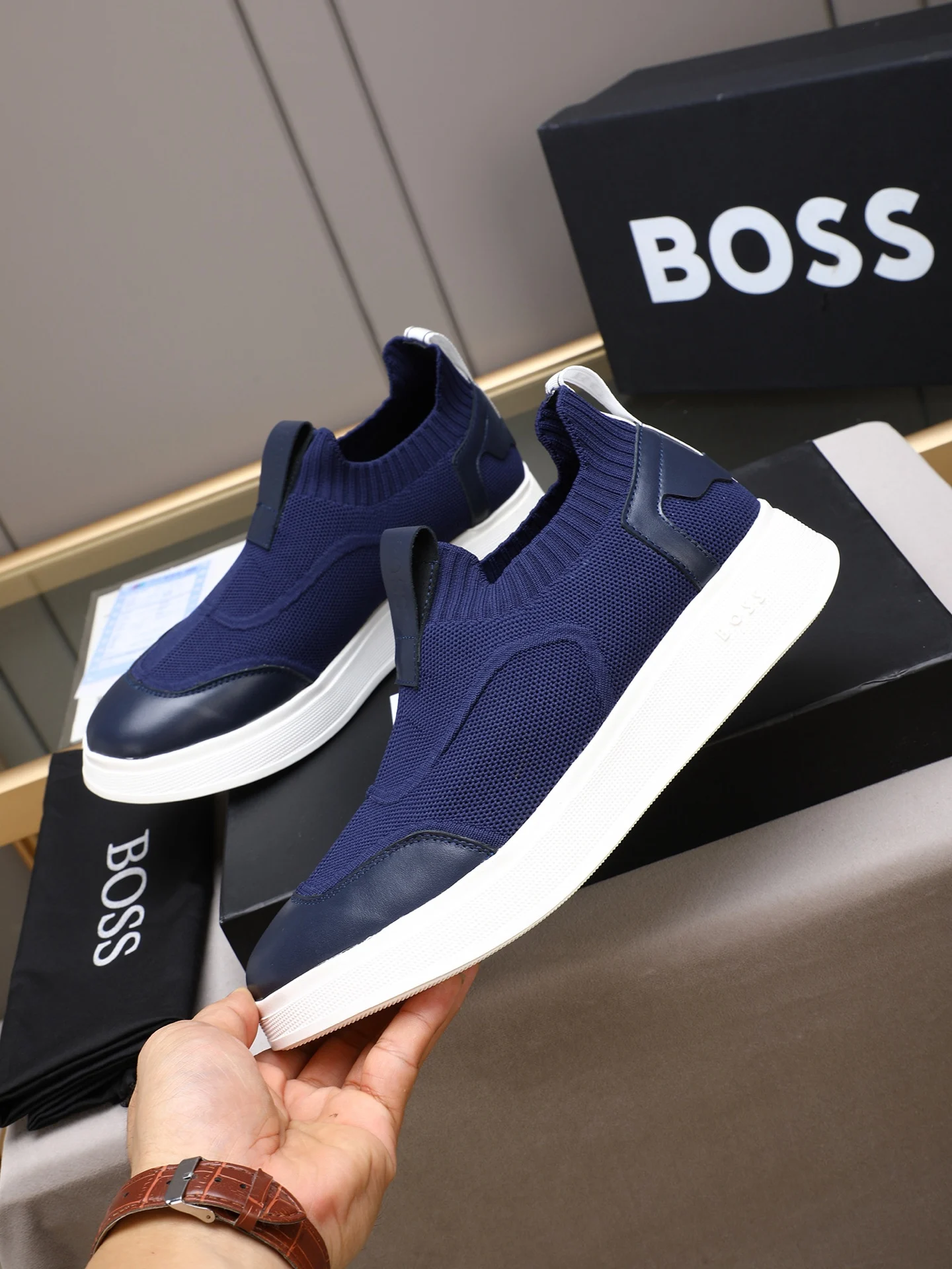 Boss Slip-on casual sports shoes for men - Detail view 2