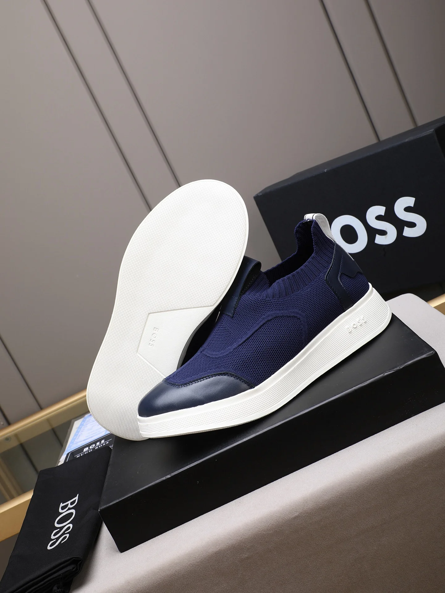 Boss Slip-on casual sports shoes for men - Detail view 3