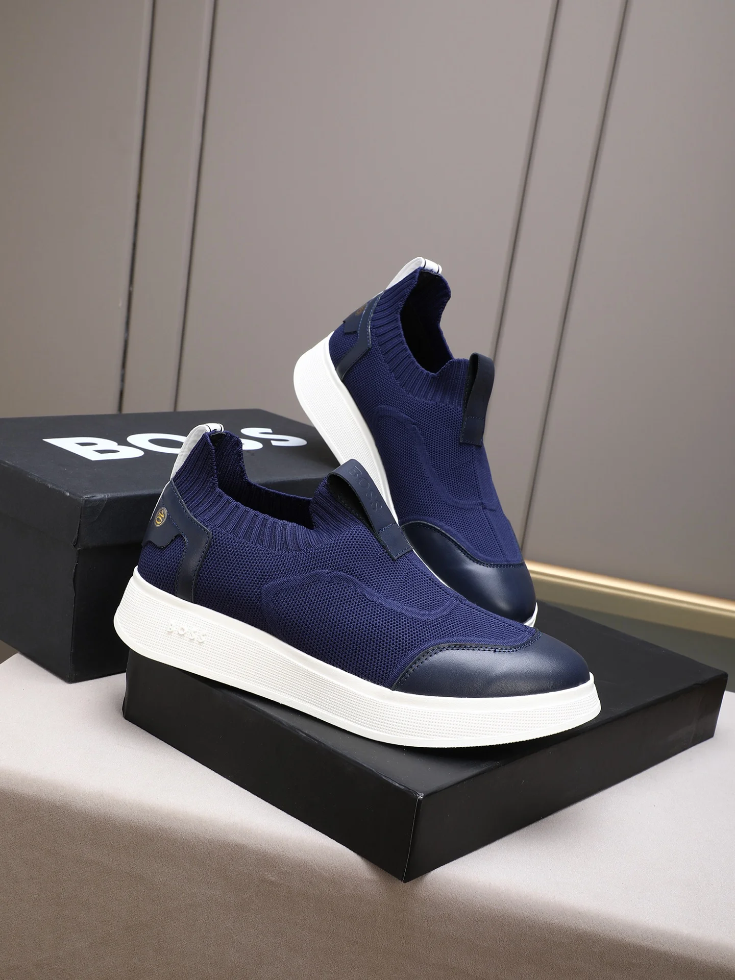Boss Slip-on casual sports shoes for men - Detail view 4