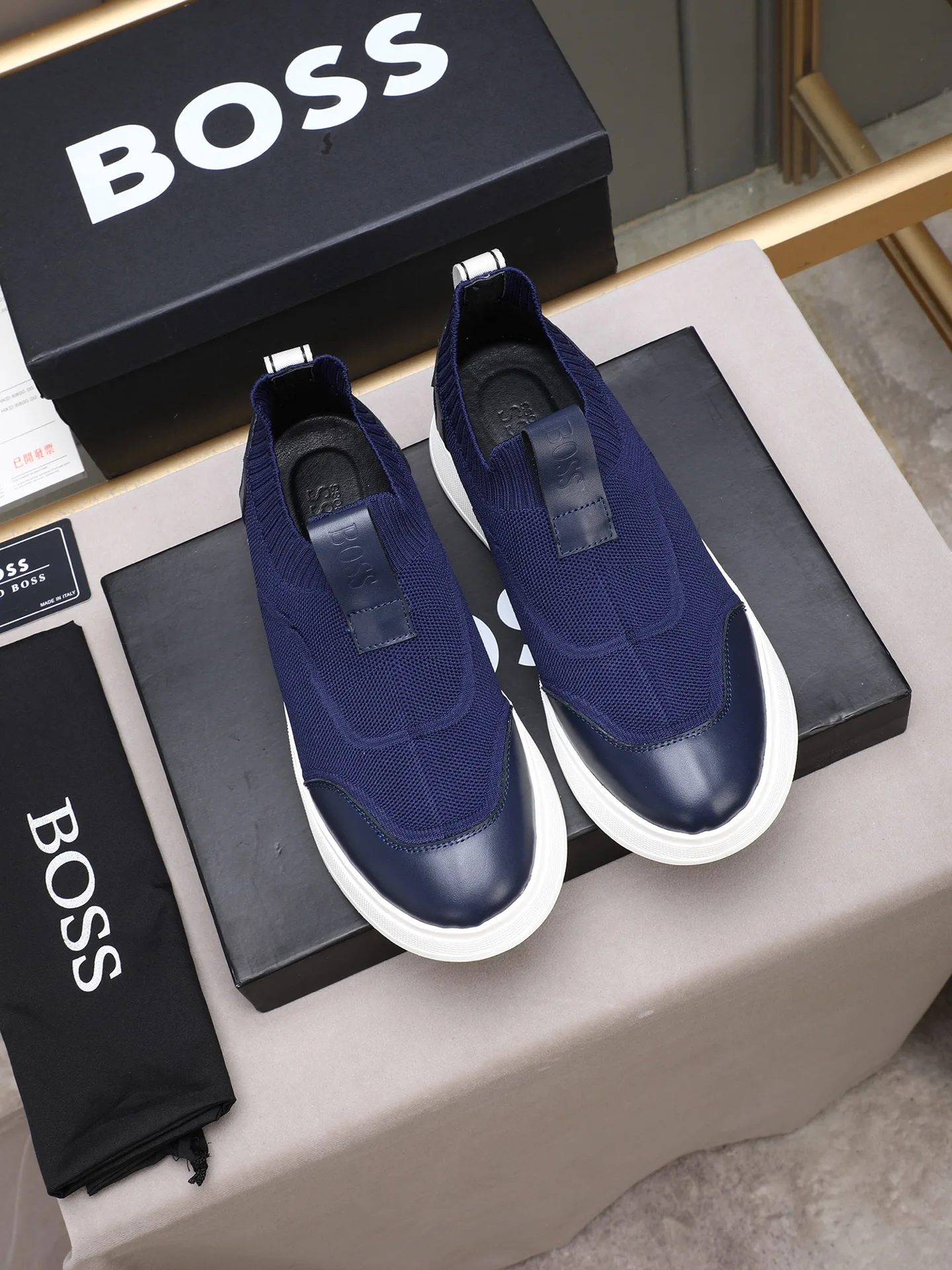 Boss Slip-on casual sports shoes for men - Detail view 9