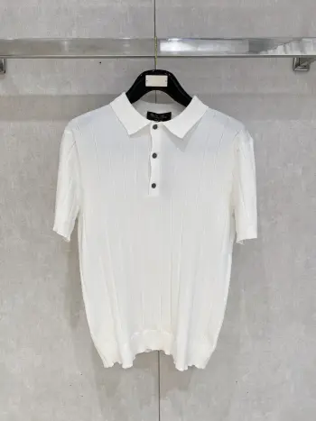 Old Money Style Knitted Short Sleeve