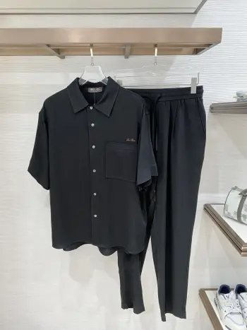 Spring Suit Men s Short Sleeve Set