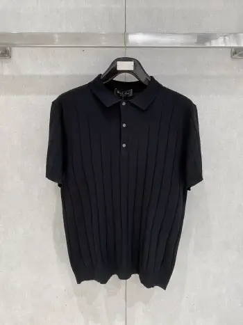 Old Money Style Knitted Short Sleeve