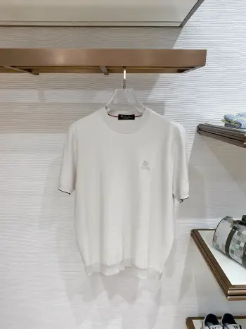 Men s Linen Knitted Polo Shirt T-Shirt
