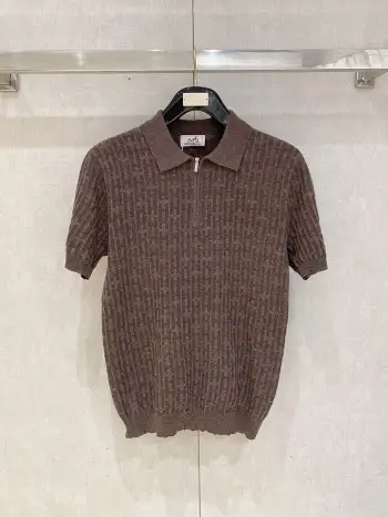 Old Money Style Knitted Short Sleeve