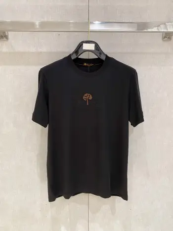 Xinjiang Long Staple Cotton Round Neck Short Sleeve Polo