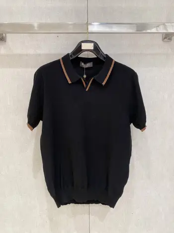 Old Money Style Knitted Short Sleeve