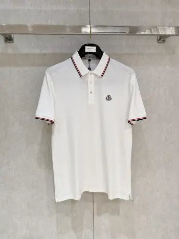 新款字母logo男士翻领Polo衫