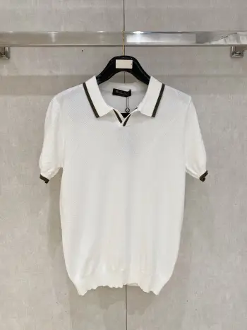 Old Money Style Knitted Short Sleeve