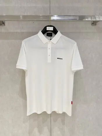 新款字母logo男士翻领Polo衫