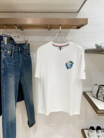 Spring and summer men s short-sleeve round neck T-shirt