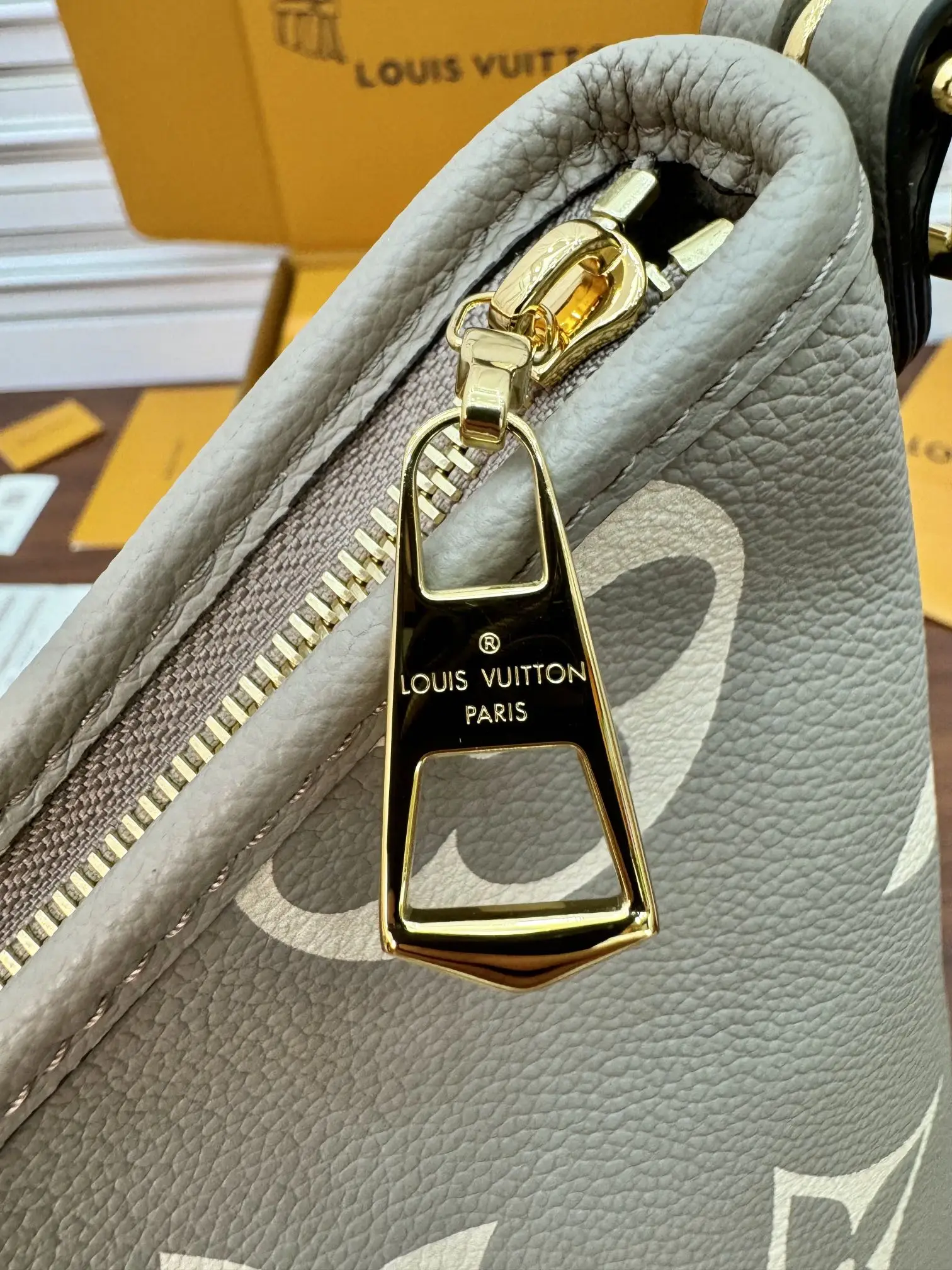 LVM47180 意大利A级树膏皮手袋 女士斜挎包 - 细节图 8