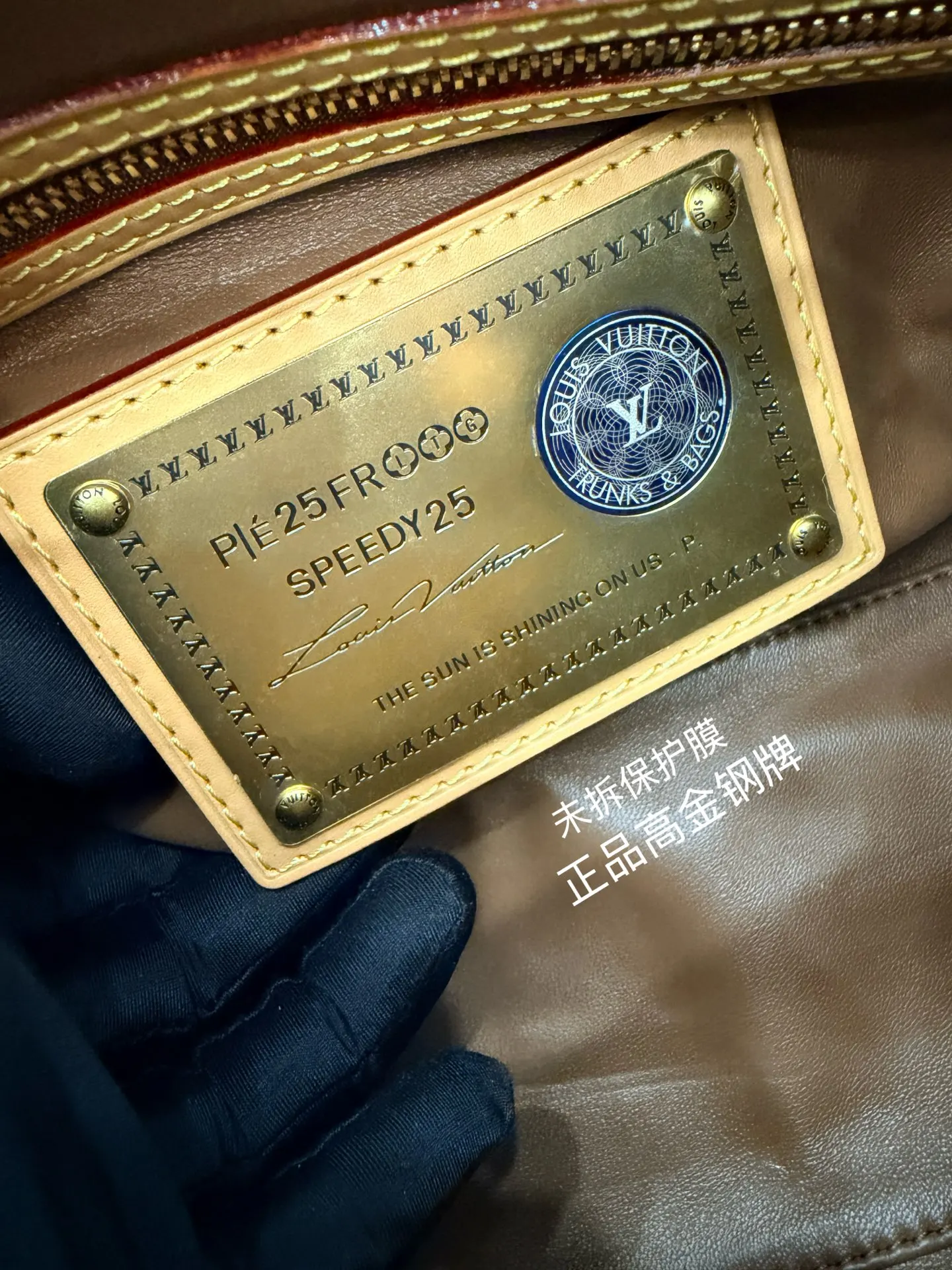 LVM24423 意大利A级树膏皮手袋 女士斜挎包 - 细节图 5