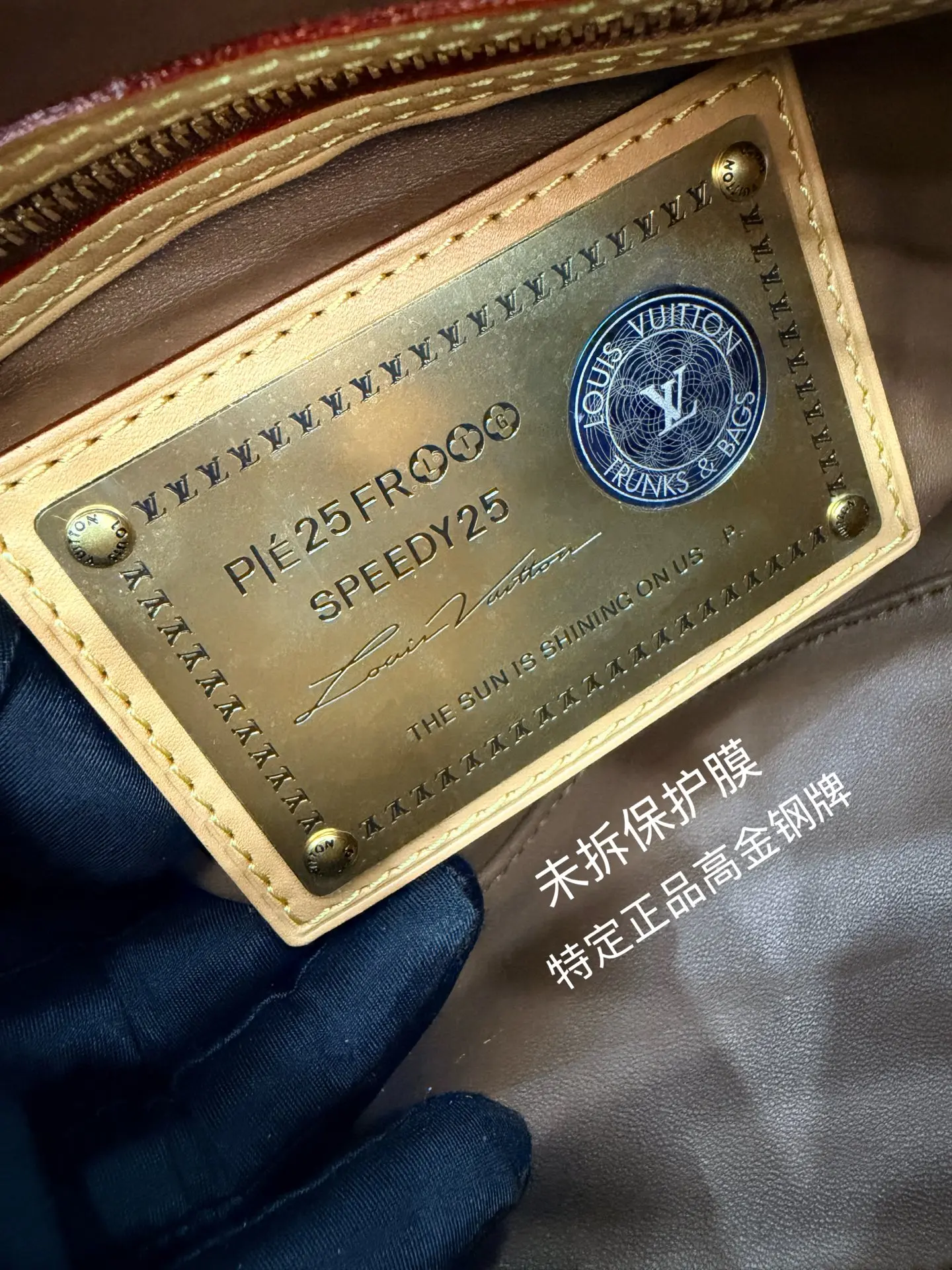 LVM24443 意大利A级树膏皮手袋 女士斜挎包 - 细节图 6
