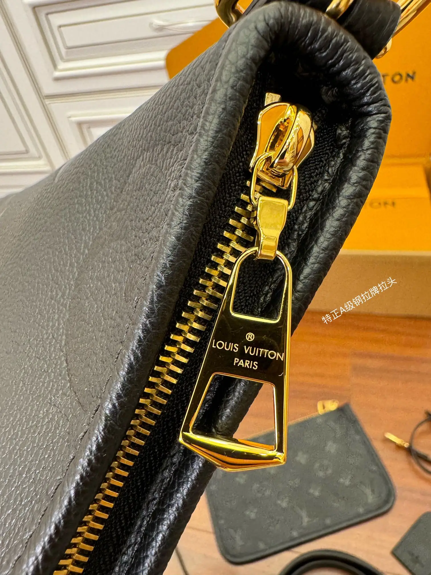 LVM46288 意大利A级树膏皮手袋 女士斜挎包 - 细节图 5