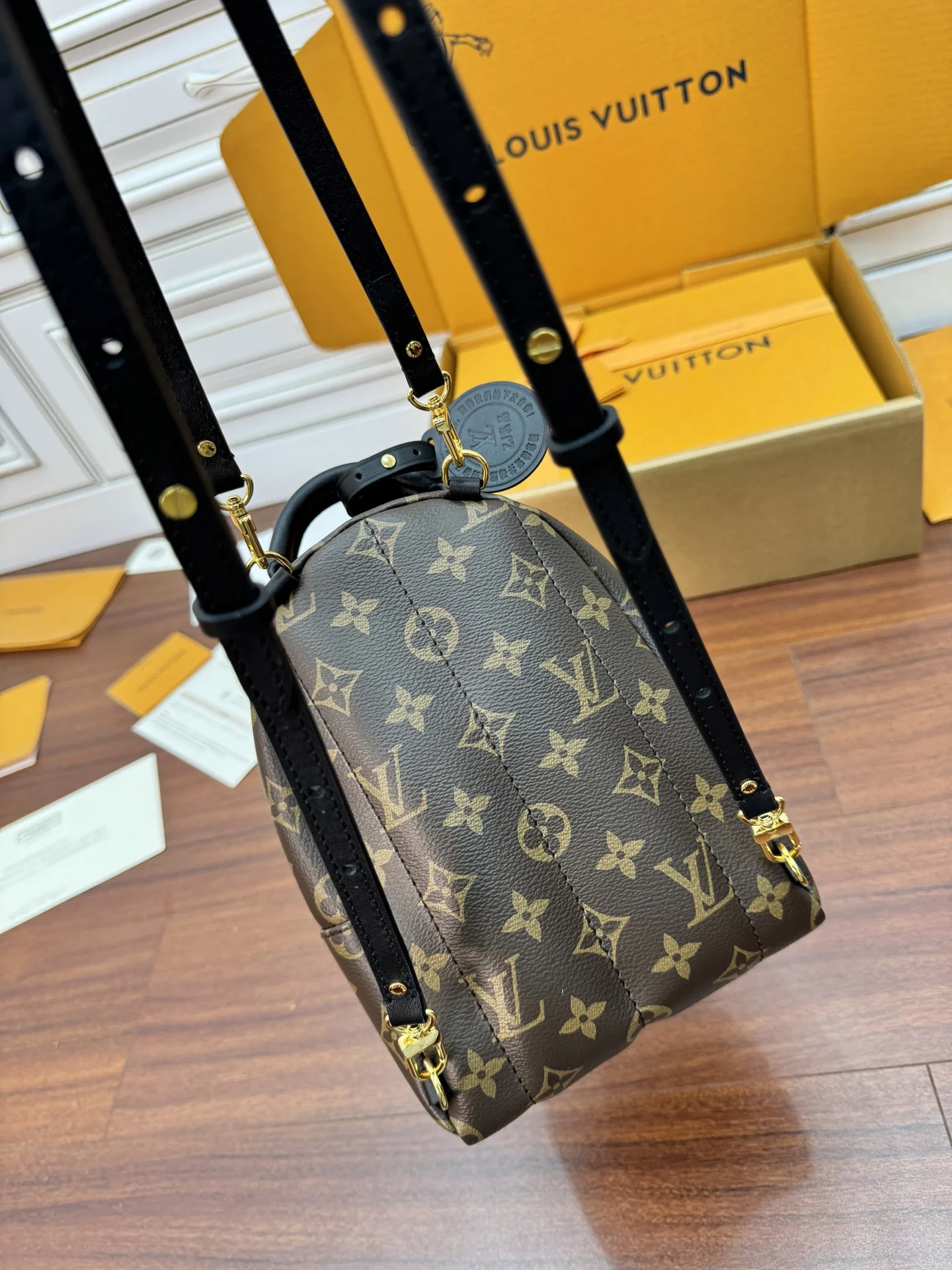 Louis Vuitton M44873 Imported Diamond Handbag Women s Backpack - Detail view 3