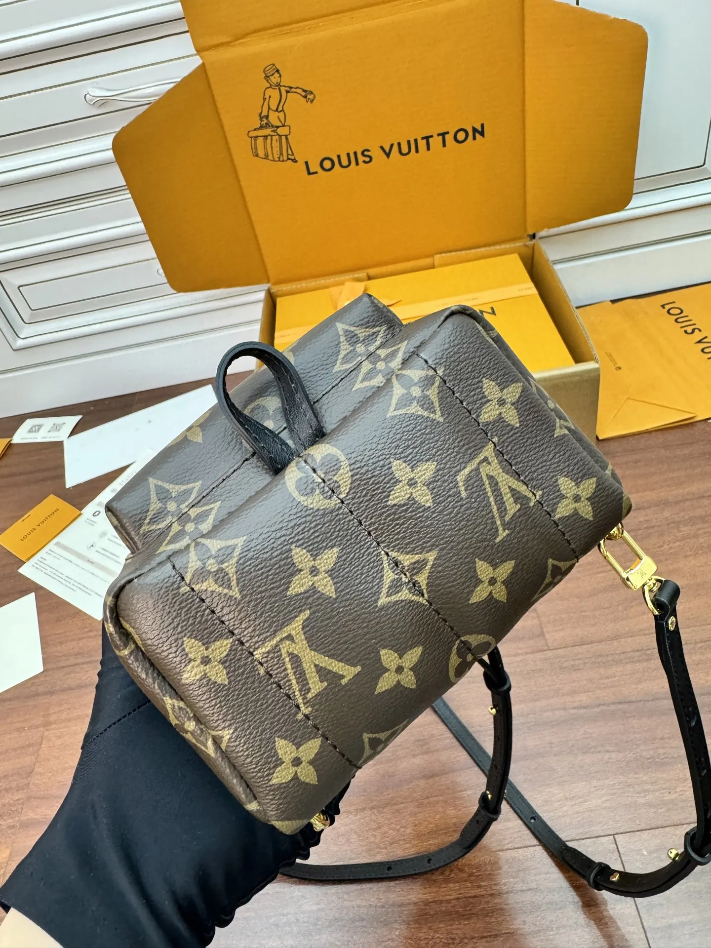 Louis Vuitton M44873 Imported Diamond Handbag Women s Backpack - Detail view 4
