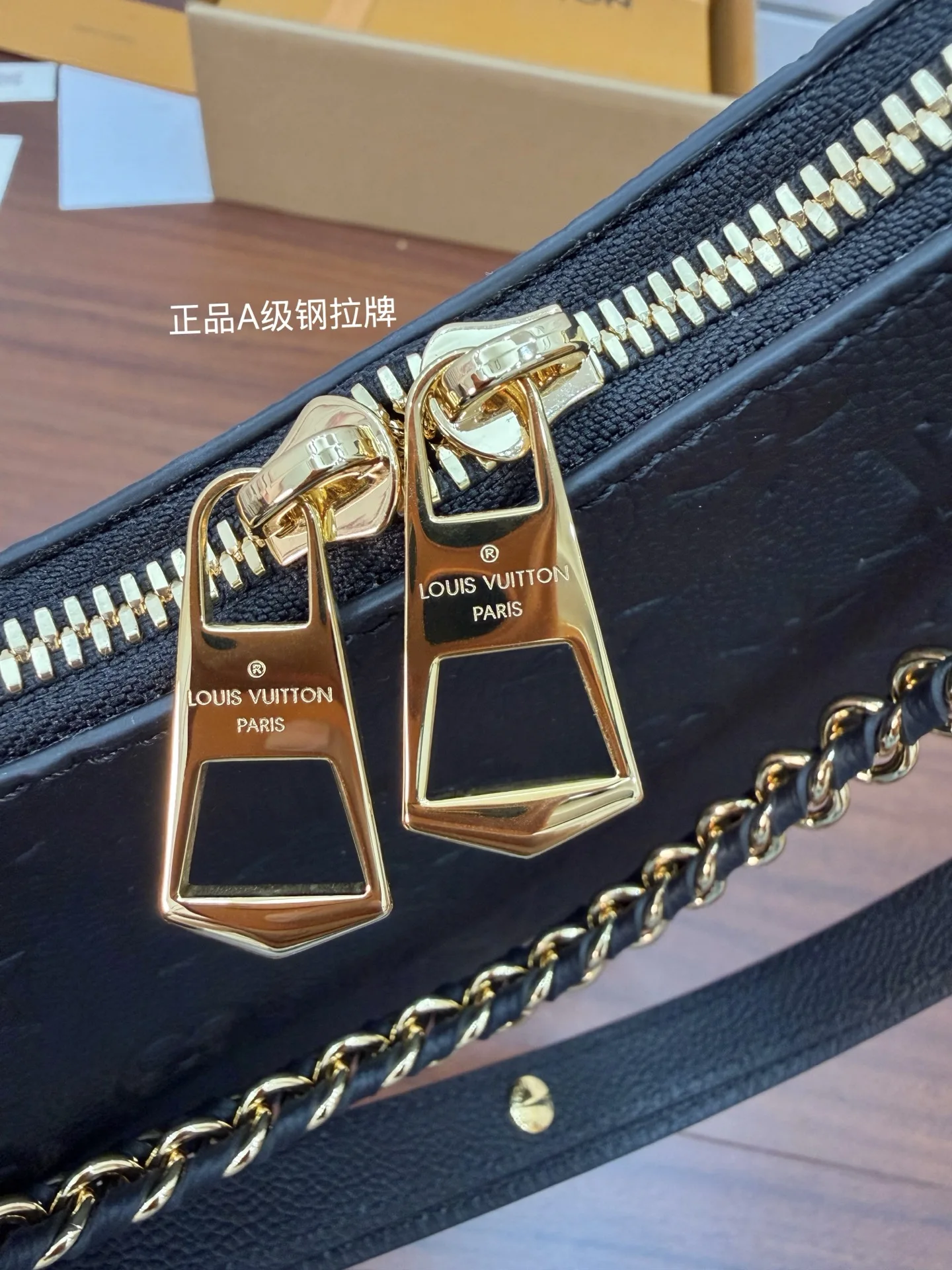 LVM12930 意大利A级树膏皮手袋 女士斜挎包 - 细节图 4