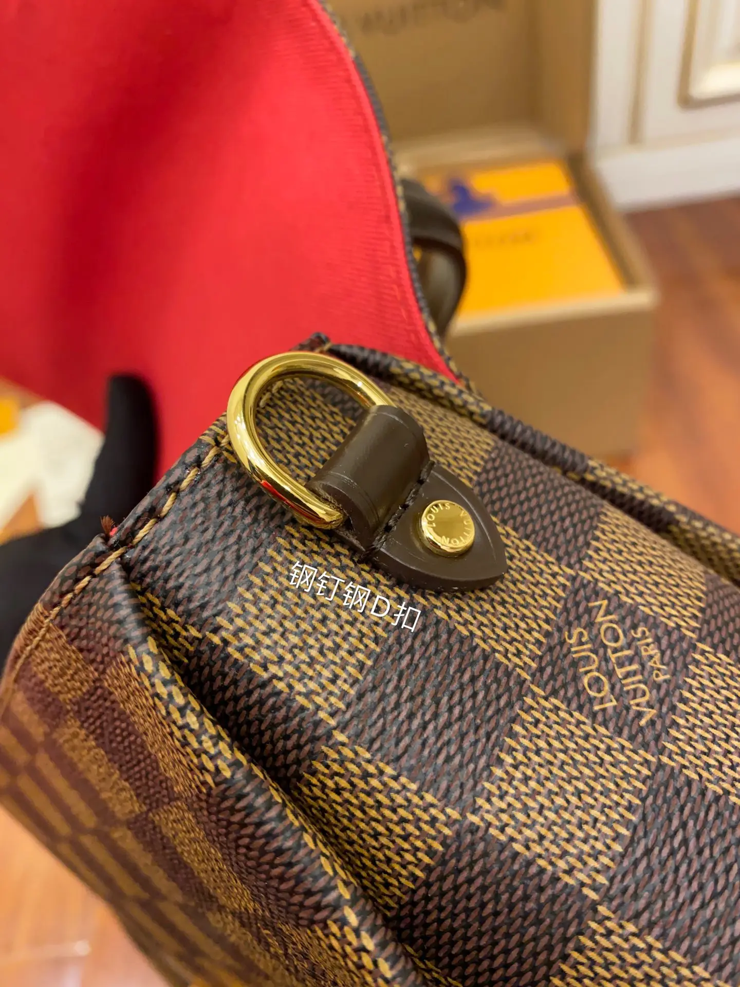 LVN53000 意大利A级树膏皮手袋 女士斜挎包 - 细节图 5