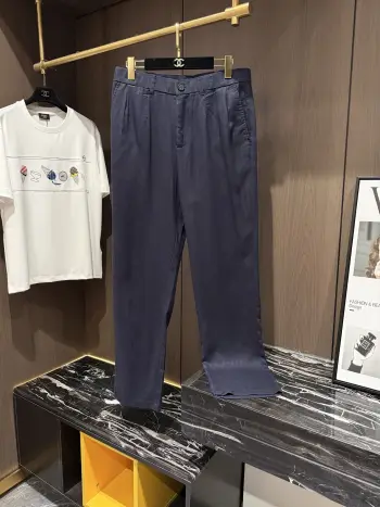 春夏亚麻休闲长裤