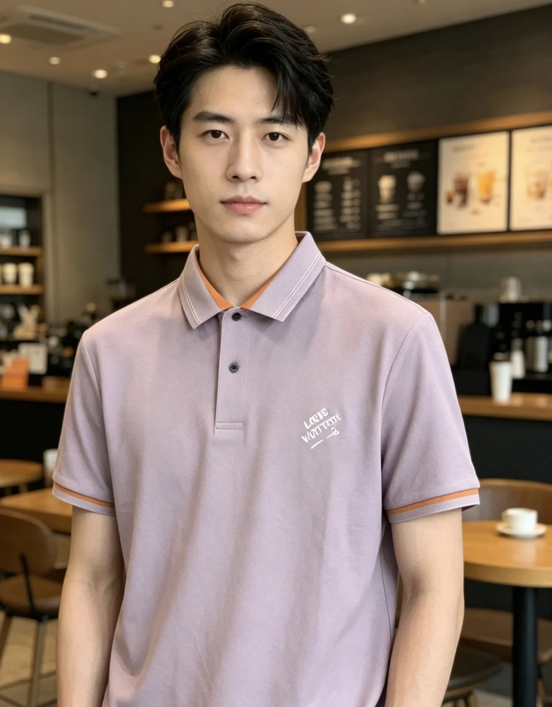 原单短袖T恤男装|高仿短袖T恤男装|精仿短袖T恤男装|一比一短袖T恤男装<p>Lv 2026春夏新款男士标识短袖polo衫 延续经典休闲翻领POLO恤.该款Polo衫采用丝光珠地棉面料制成 隽永设计可跨越时尚潮流 经典款型 LX品牌LOGO立体别致 让整体更具细节感 合体的版型 面料采用全棉珠地料 舒适 亲肤 透气好 平时通勤休闲都很实穿的一款 强烈推荐 尺码 M-3XL m穿175/130</p>