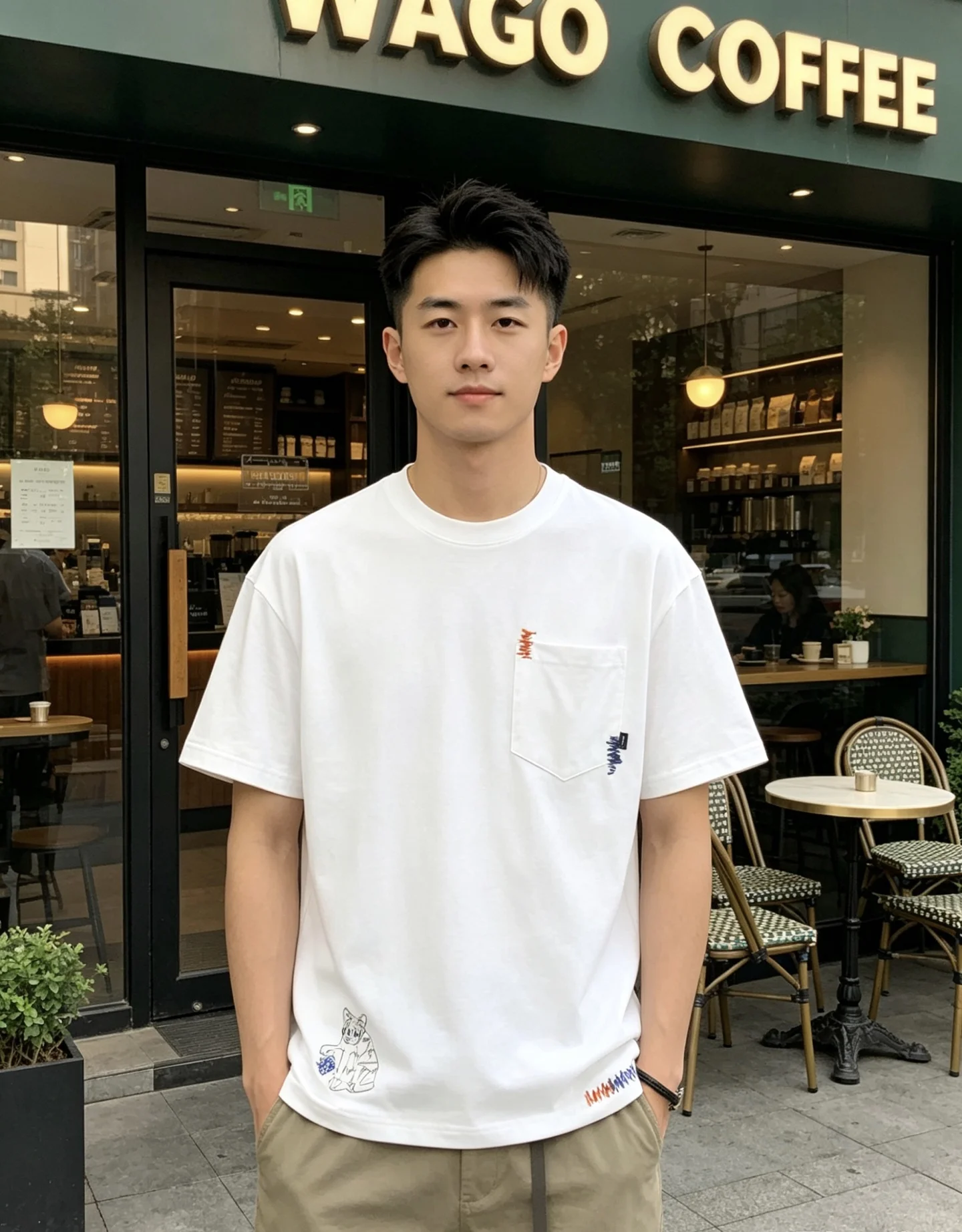 原单短袖T恤男装|高仿短袖T恤男装|精仿短袖T恤男装|一比一短袖T恤男装<p>罗意威 2026春夏新品时尚圆领短袖高级定制百搭款式 更有实用感 任何人都可以轻松驾驭 采用丝光面料制作 奢华经典品牌logo设计 al非常显档次懂货的必须入 版型剪裁属于修身款 非常精致 显气场 又会凸显男士的精致 这就是独到之处 恰到好处的修身 上身效果非常赞 尺码 m-3XL m穿175/130</p>