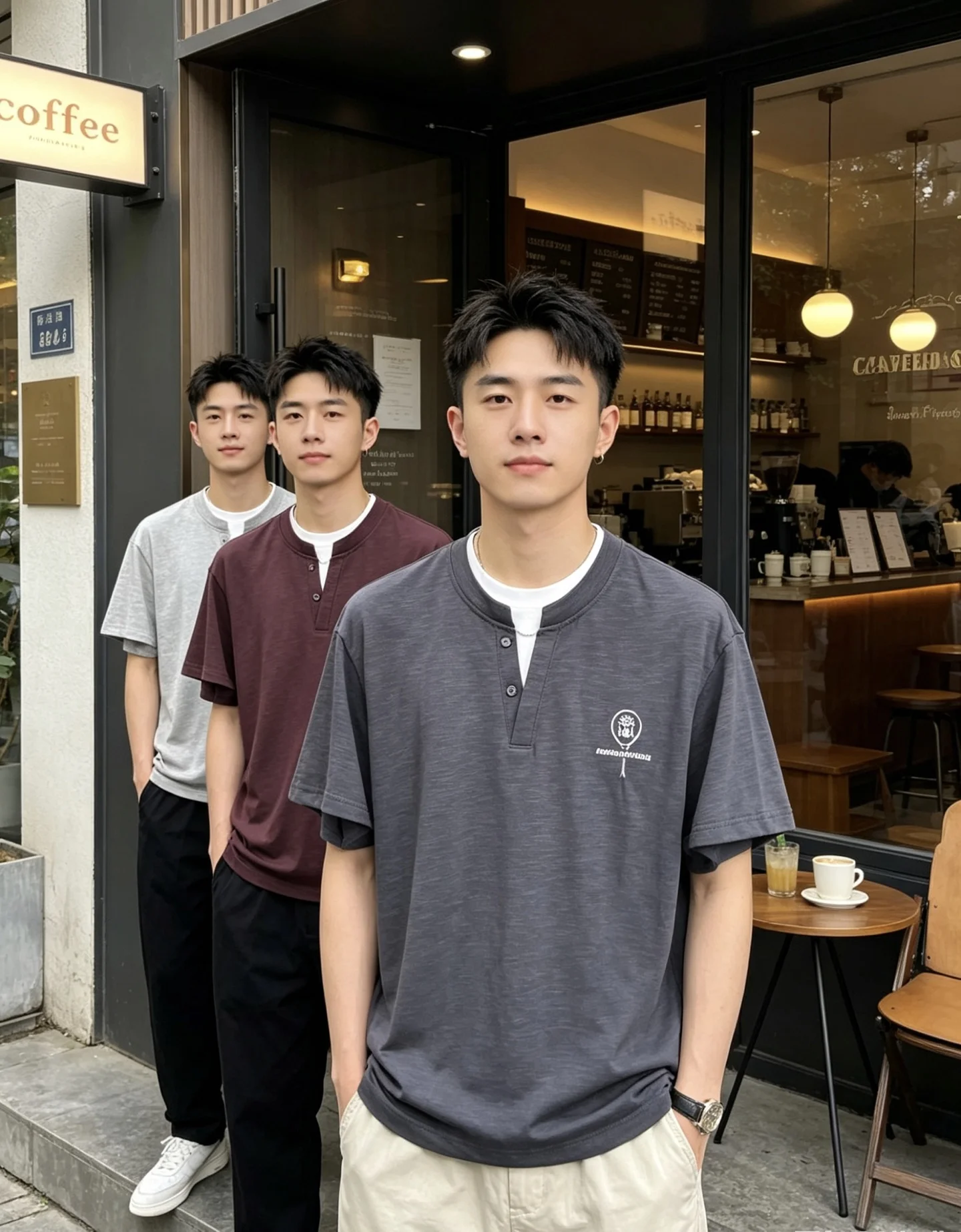 原单短袖T恤男装|高仿短袖T恤男装|精仿短袖T恤男装|一比一短袖T恤男装<p>2026春夏新品时尚圆领短袖高级定制百搭款式 更有实用感 任何人都可以轻松驾驭 采用丝光面料制作 奢华经典品牌logo设计 al非常显档次懂货的必须入 版型剪裁属于修身款 非常精致 显气场 又会凸显男士的精致 这就是独到之处 恰到好处的修身 上身效果非常赞尺码 m-3XL m穿175/130</p>