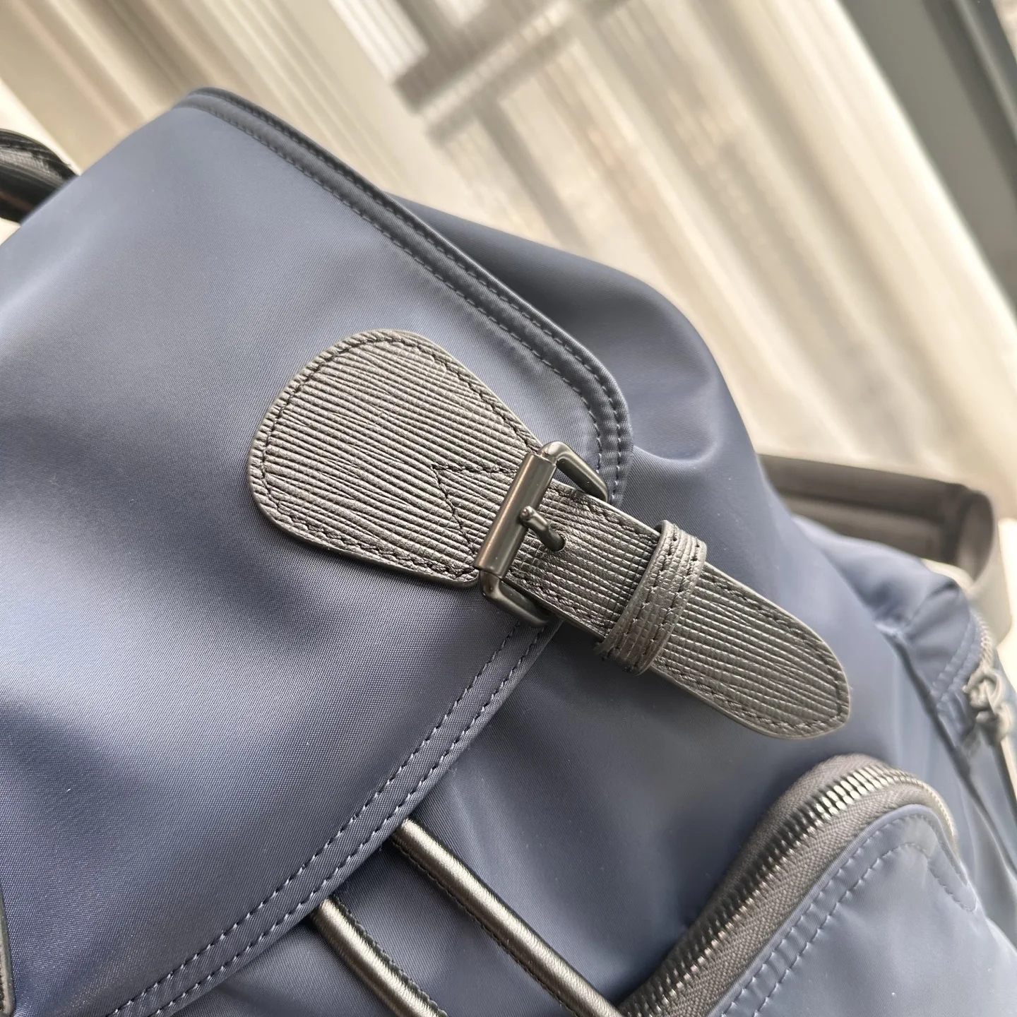 Burberry Military Backpack Double Shoulder Bag - Detail view 3