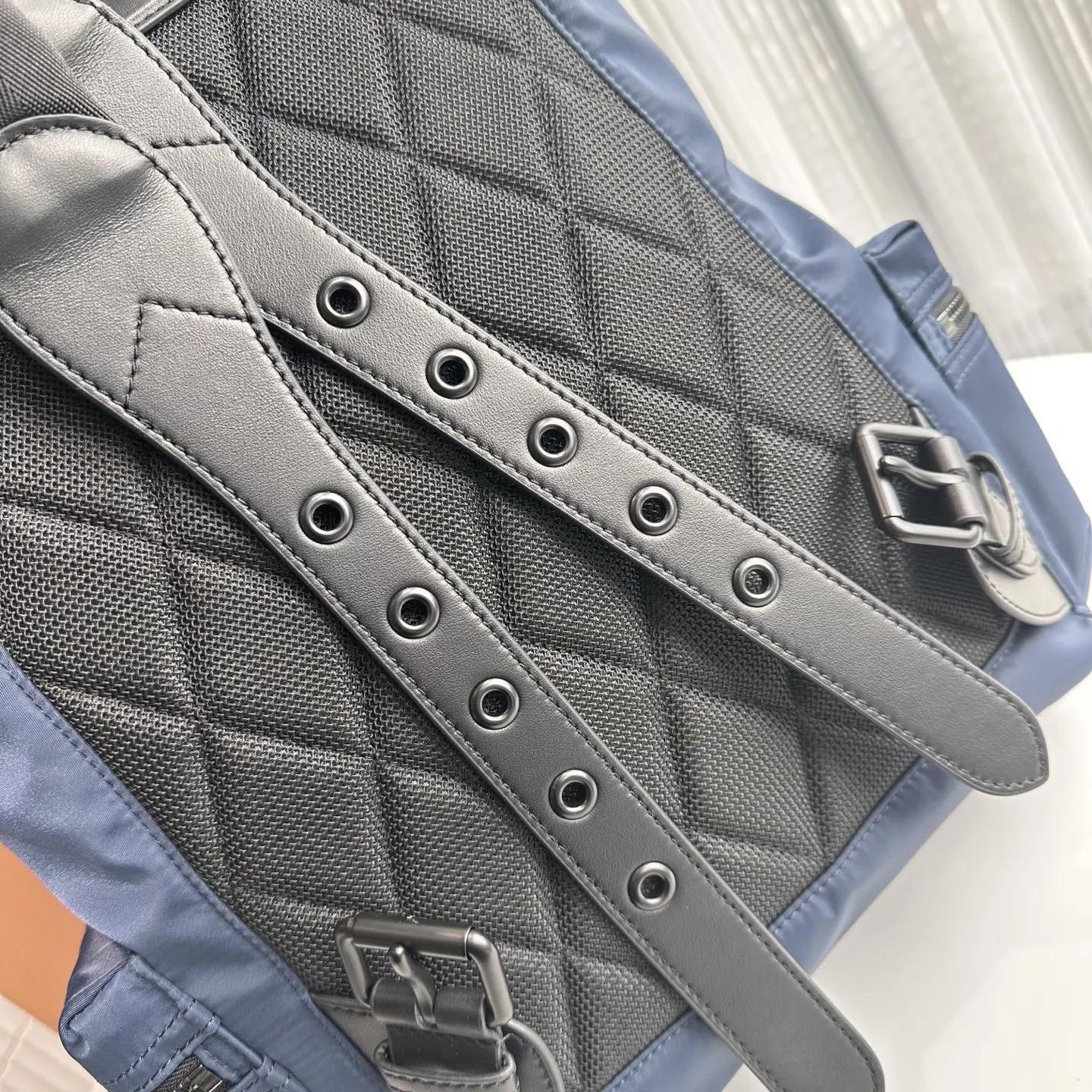 Burberry Military Backpack Double Shoulder Bag - Detail view 9