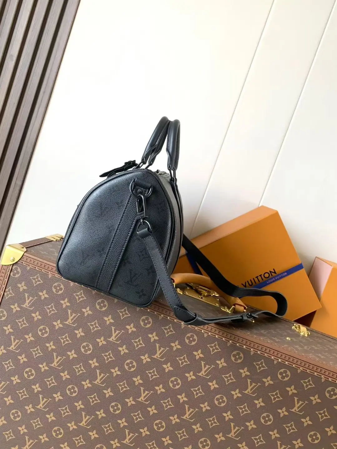 LVM28370 涂层帆布手袋 女士斜挎包 - 细节图 2