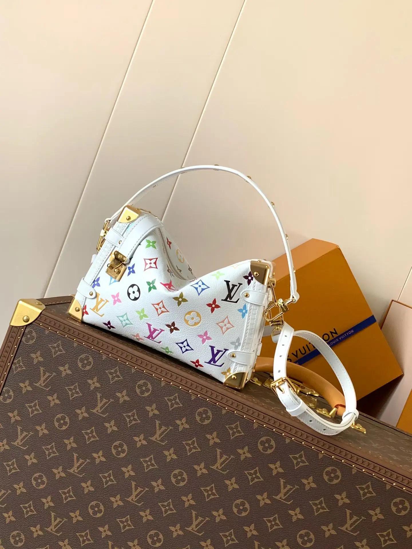 LVM14046 帆布手袋 女士斜挎包 - 细节图 1