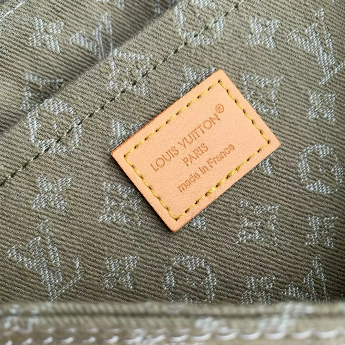 LVM46829 棉纱帆布手袋 女士单肩包 - 细节图 8
