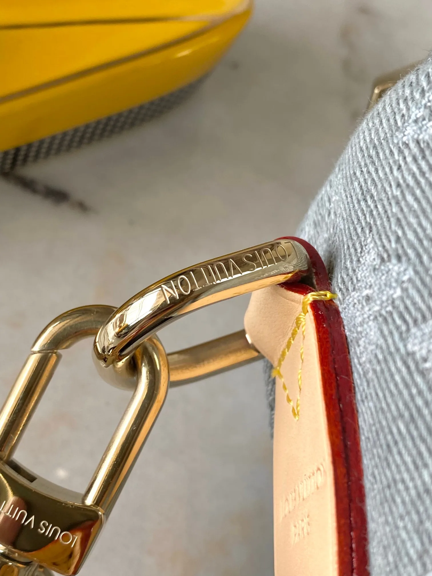 Louis Vuitton M13344 Full Steel Hardware Handbag Women s Shoulder Bag - Detail view 5