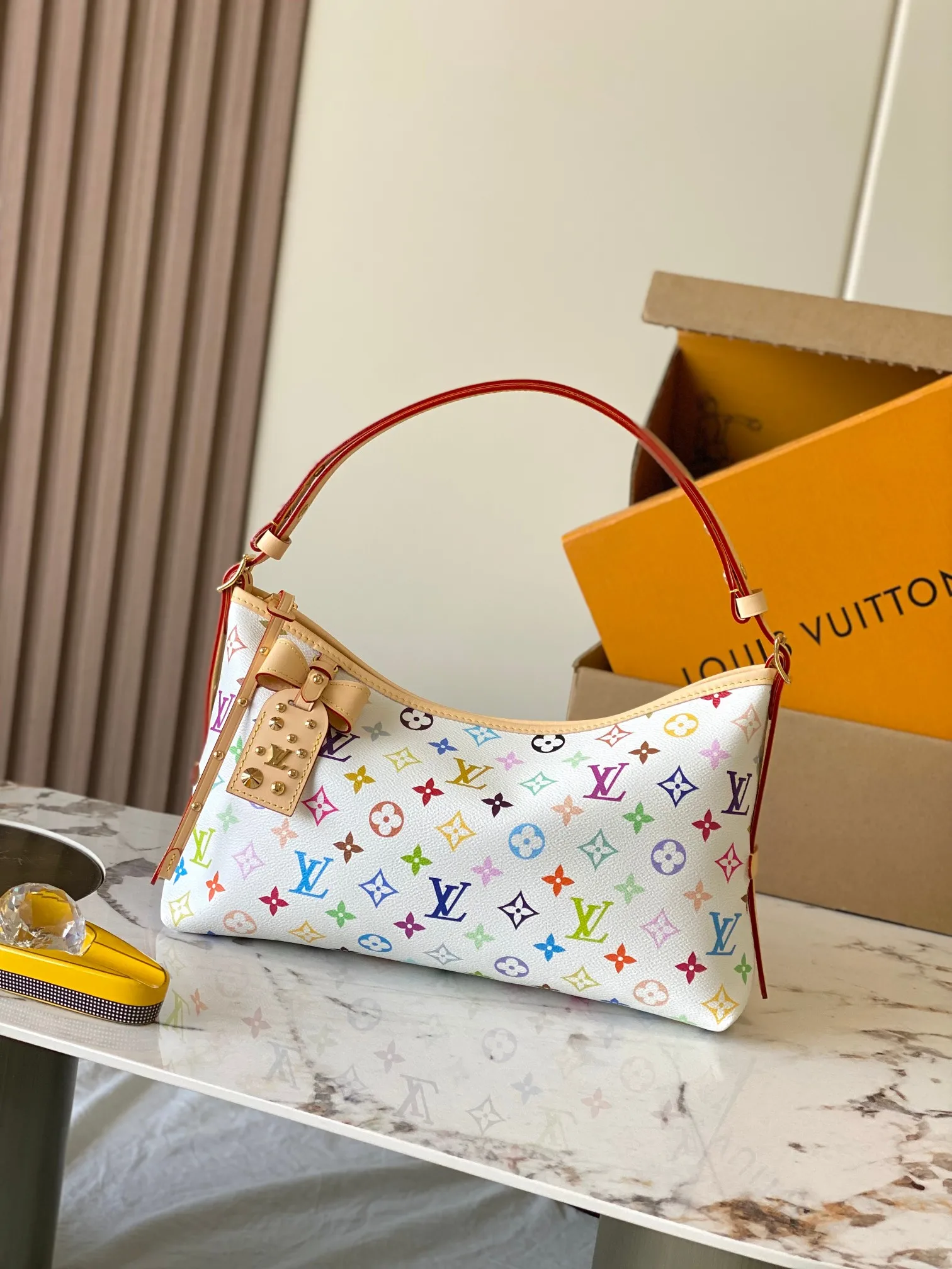Louis Vuitton M27578 All-Steel Hardware Handbag Women s Shoulder Bag - Detail view 1