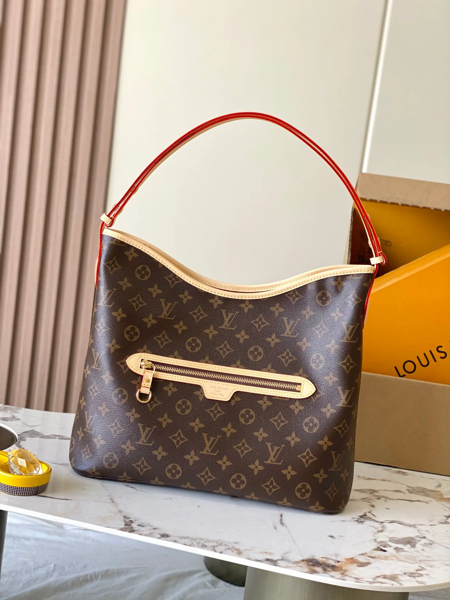 Louis Vuitton M27335 All-Steel Hardware Handbag Women s Shoulder Bag - Detail view 1