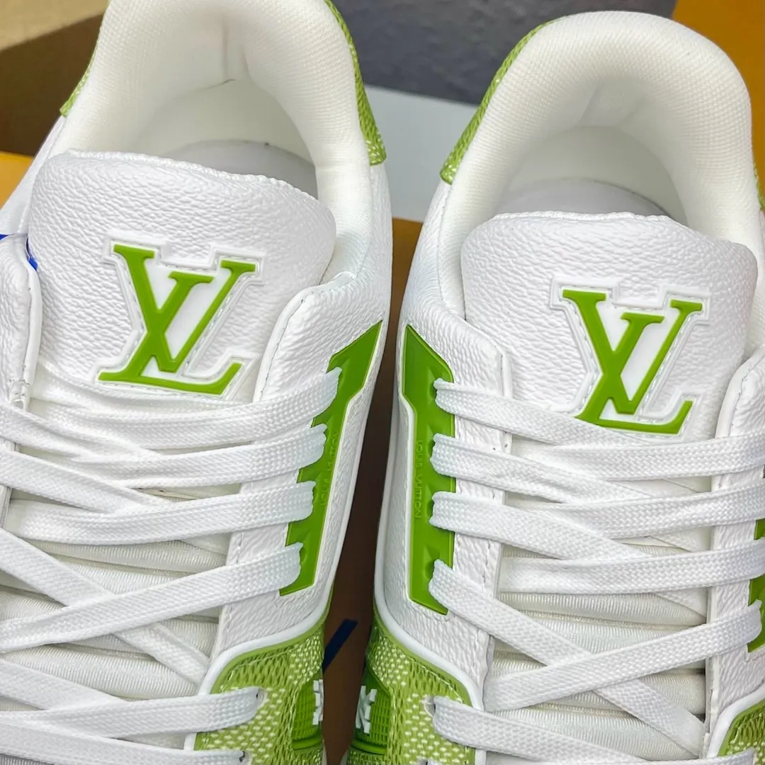 LV低帮时尚板鞋 情侣款运动鞋 - 细节图 7