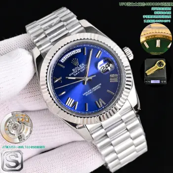 <p>太阳出品<p>UFO 劳力士 ROLEX MT2 日志型40mm 最新推出206克40MMDD日志 搭配27株3255一体机  表带采用原装25节表带 使用纯料打造 并非钨钢 大量避免掉皮情况 电镀为0.6厚金 字体整体还原原版品质 太阳出品精致推荐男士机械腕表 </p>