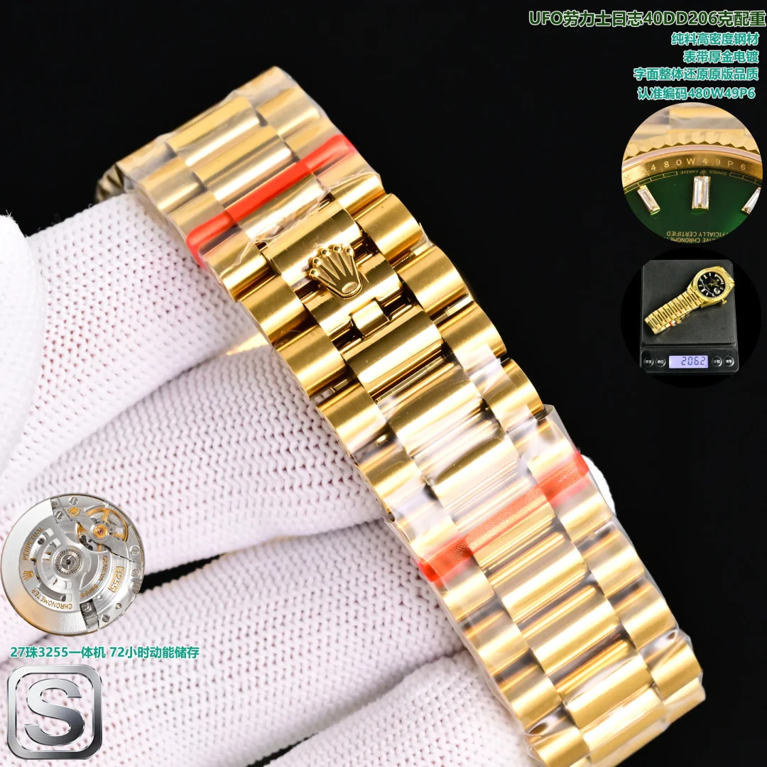 ROLEX 3255 All-in-One Machine Log Type Watch Men s Mechanical Watch - Detail view 7