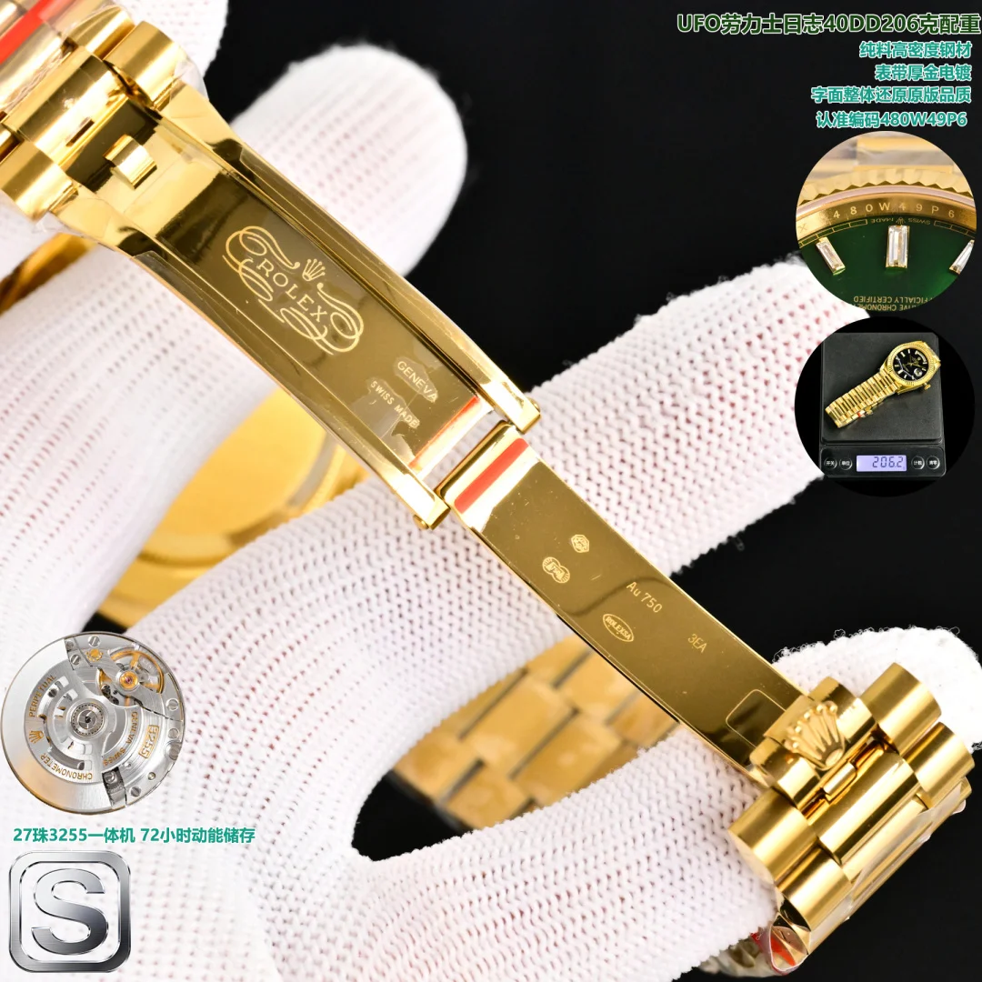 ROLEX 3255 All-in-One Machine Log Type Watch Men s Mechanical Watch - Detail view 8