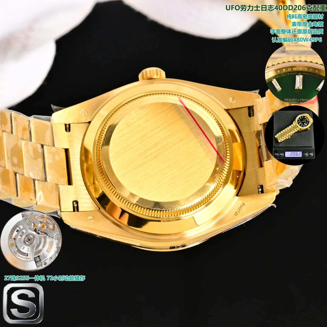 ROLEX 3255 All-in-One Machine Log Type Watch Men s Mechanical Watch - Detail view 9