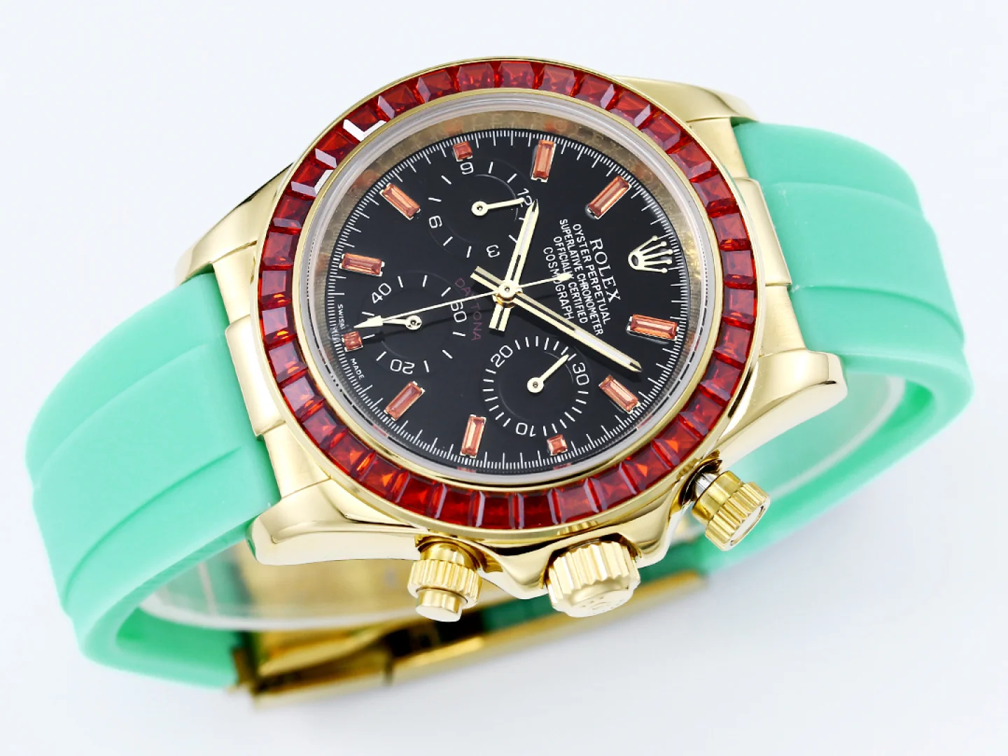 ROLEX X43 Hidden Edition Pumpkin Lantern Daytona Series Men s Mechanical Watch - Detail view 3